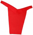 Collard Vest - Red for 30" size dolls